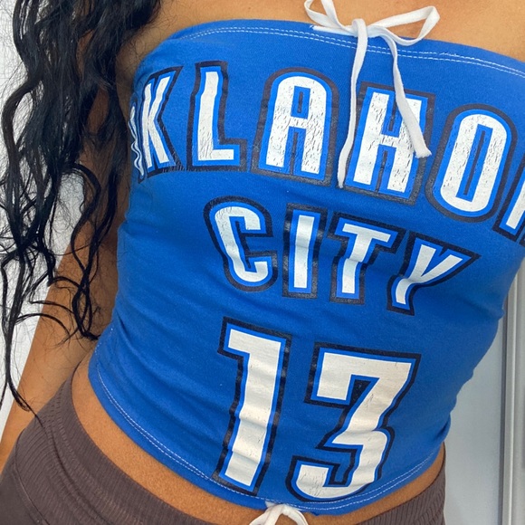 adidas Tops - Oklahoma City Reworked Tube Top # 13